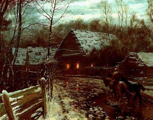 Nikolay Nikanorovich Dubovskoy The November evening